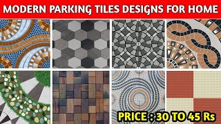 Latest parking tiles design  modern outdoor floor tiles design  car parking tiles  tiles price [upl. by Inatsed]