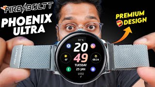 Fireboltt Phoenix Ultra Unboxing Luxury Premium Metal Build Bluetooth Calling Smartwatch⚡⚡ [upl. by Anastasia]