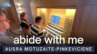 Ausra MotuzaitePinkeviciene  Prelude on Abide with Me Op 6  Grenzing Organ Hägersten Sweden [upl. by Towland29]