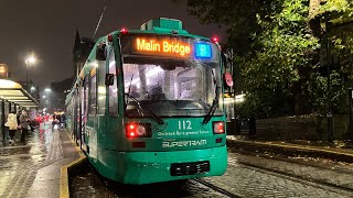 Stagecoach supertram 112 at castle square [upl. by Samul802]