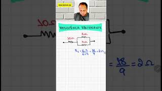 Cálculo A associação mista de Resistores Dicas de Física enem enemfisica fisica [upl. by Eelrehpotsirhc]