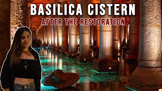 BASILICA CISTERN ISTANBUL 2022  REOPENS TO VISITORS [upl. by Alicsirp]