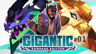 Lets Play Gigantic Rampage Edition Part 1  The MOBA Hero Shooter Returns From the Dead [upl. by Neirbo]