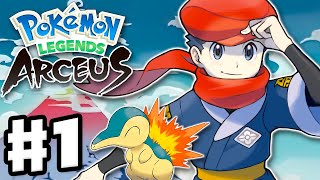 Pokemon Legends Arceus  Gameplay Walkthrough Part 1  Hisui Region Intro Nintendo Switch [upl. by Yelsel]