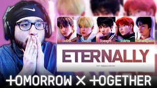 Reaction to TXT 투모로우바이투게더 Eternally [upl. by Edris575]