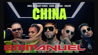 Anuel AA Daddy Yankee Karol G Ozuna amp J Balvin  China Video Oficial [upl. by Torrence]