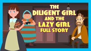 THE DILIGENT GIRL AND THE LAZY GIRL FULL STORY  TIA AND TOFU STORYTELLING  KIDS HUT [upl. by Elisabet]