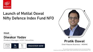 Launch of Motilal Oswal Nifty Defence Index Fund NFO [upl. by Seiber911]