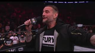 CM PUNK DISSES MJFWWE [upl. by Russon]