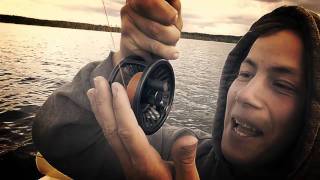 About to freak it  arctic char dry fly fishing  frontsidefly [upl. by Akihsay343]