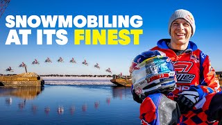 Turning Port City Into A Snowmobile Thrill Ride w Levi LaVallee [upl. by Bette110]