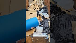 Free dumpsters any takers ScrapLife recycle recycling dumpster waste metal business short [upl. by Nimaynib288]