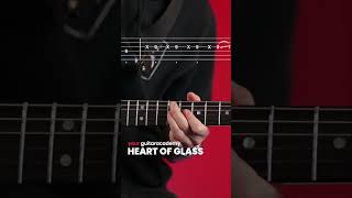 Heart Of Glass  Blondie guitarlesson [upl. by Sax]