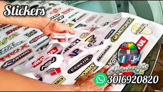 Stickers para motos [upl. by Rubma]