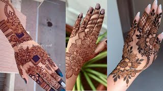 Stylish and beautiful mehendi designs 202324beautiful back hand mehendi designs mehndi designs [upl. by Cyndy]