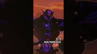 Soundwave tfp vs Airachnid tfp [upl. by Ilrahc]