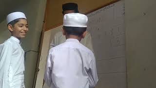 Subtraction Test amp Complete the Words  Primary Schooling at Al Mustafa Quran Academy  Edu Vlog [upl. by Aicsila212]