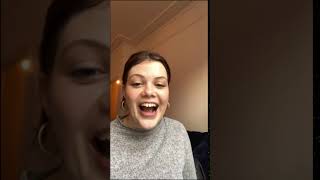 Georgie Henley does American accent [upl. by Whallon]