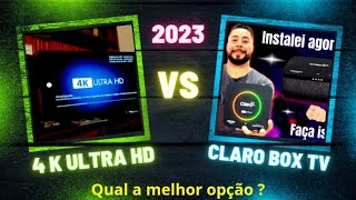 CLARO BOX TV ou 4k ULTRA HD em 2023 [upl. by Nekciv977]