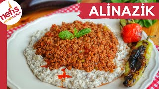 250G KIYMADAN ÖYLE BİR ALİNAZİK YAPTIK Kİ 👏💯 KIYMALI ALİNAZİK KEBABI [upl. by Eyla]