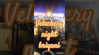 foodlover food chickenbiryani velachery nightlife nightroutine nightfood nightview briyani [upl. by Ardella]