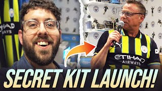 I WENT TO THE MAN CITY 2425 PUMA AWAY KIT LAUNCH [upl. by Carlos]