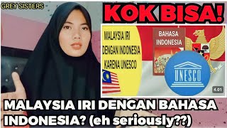 KOK BISA❓MALAYSIA IRI DENGAN BAHASA INDONESIA [upl. by Paul14]