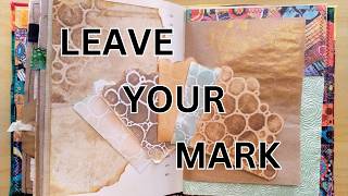 HOW TO  Unique DIY Stamps under 1 Junk Journal Tutorial [upl. by Alrac866]