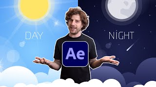 Day for Night in After Effects  Easy Tutorial [upl. by Morrill788]