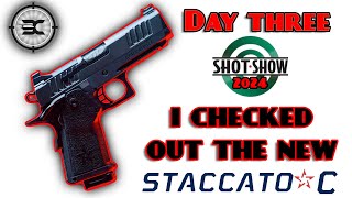 Shot show 2024 day 3 Staccato  Holosun  CampH precision [upl. by Marshall]