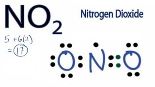 NO2 Lewis Structure How to Draw the Lewis Structure for NO2 [upl. by Atteinotna412]