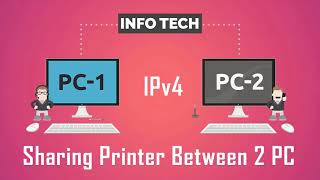 How to Share Printer  Hindi  Scurite [upl. by Cristabel]