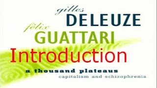 1  A Thousand Plateaus by Gilles Deleuze amp Félix Guattari  Illustrated Audiobook [upl. by Eralc452]