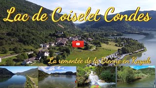 Le lac de Coiselet et la remontée de la Bienne en Kayak en juin 2024 [upl. by Beaner884]