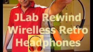 JLab Rewind Retro Headphones  Bluetooth [upl. by Ahtikal]