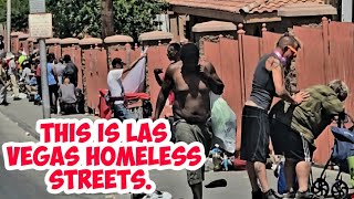 WELCOME to LAS VEGAS HOMELESS STREETS [upl. by Glick]