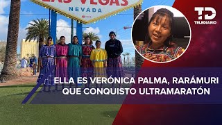 Verónica Palma corredora rarámuri que conquistó ultramaratón cuenta su experiencia [upl. by Rafaellle]