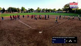 Pharoahs vs 45s  652024  Park District of Forest Park Mens Major League 16quot Softball [upl. by Nahtannoj]