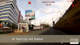 AHM 2014  Half Marathon Route Video [upl. by Merell]