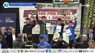 1 Grand Prix Polski Juniorów w tenisie stołowym KAMERA 1  Sępólno Krajeńskie 29092024 [upl. by Grunberg]