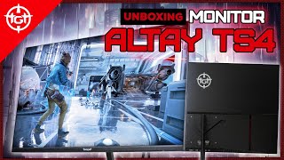 UNBOXING MONITOR GAMER TGT ALTAY TS4 24 POL IPS FHD 1MS 180HZ [upl. by Nimesh]