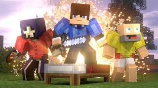 Bed Wars FULL ANIMATION Minecraft Animation Hypixel [upl. by Novyaj]