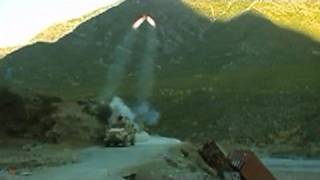 TOW MISSILE FLIES LOW OVERHEAD AT TALIBAN  NO SLACK [upl. by Harwill]