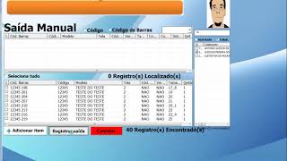 Programa Desenvolvido em Excel Multiusuário com leitor de código de Barras [upl. by Marcell]