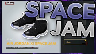 HOW TO MAKE Air Jordan 11 quotSpace Jamquot IN NBA 2K24 NBA 2K24 Shoe Creator [upl. by Maggs179]