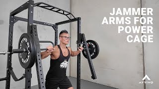 ATTIVO Jammer Arms for Power Cage [upl. by Karina]