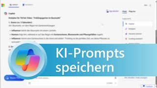 KIPrompts für Copilot amp ChatGPT speichern Eigene PromptBibliothek erstellen mit [upl. by Blainey]