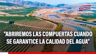 🔴🔵Contaminación de ríos en Áncash Abriremos las compuertas cuando se garantice la calidad del agua [upl. by Acinnad109]