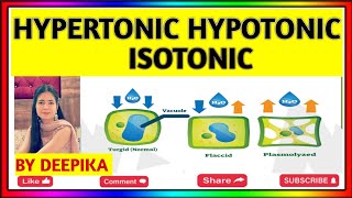 hypertonic hypotonic amp isotonic solutions [upl. by Andreana]