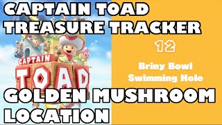 Captain Toad Treasure Tracker  Episode 1  Level 12 Briny Bowl Swimming Hole [upl. by Anilek660]